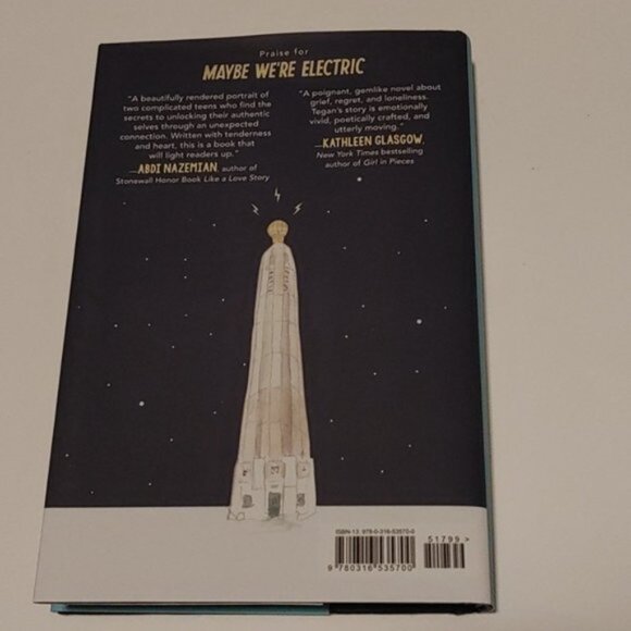 3/$13 Maybe We're Electric Teen novel Fiction Book by Val Emmich 2021 - Picture 8 of 8